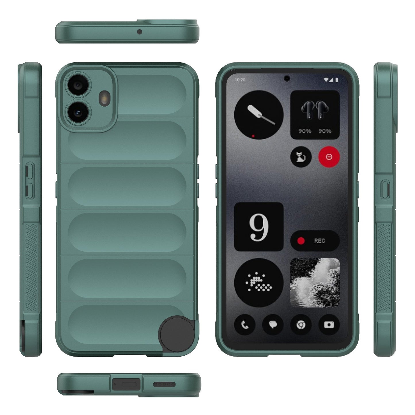 Nothing CMF Phone 1 Magic Shield TPU + Flannel Phone Case - Stylish, Durable, and Lightweight Protection