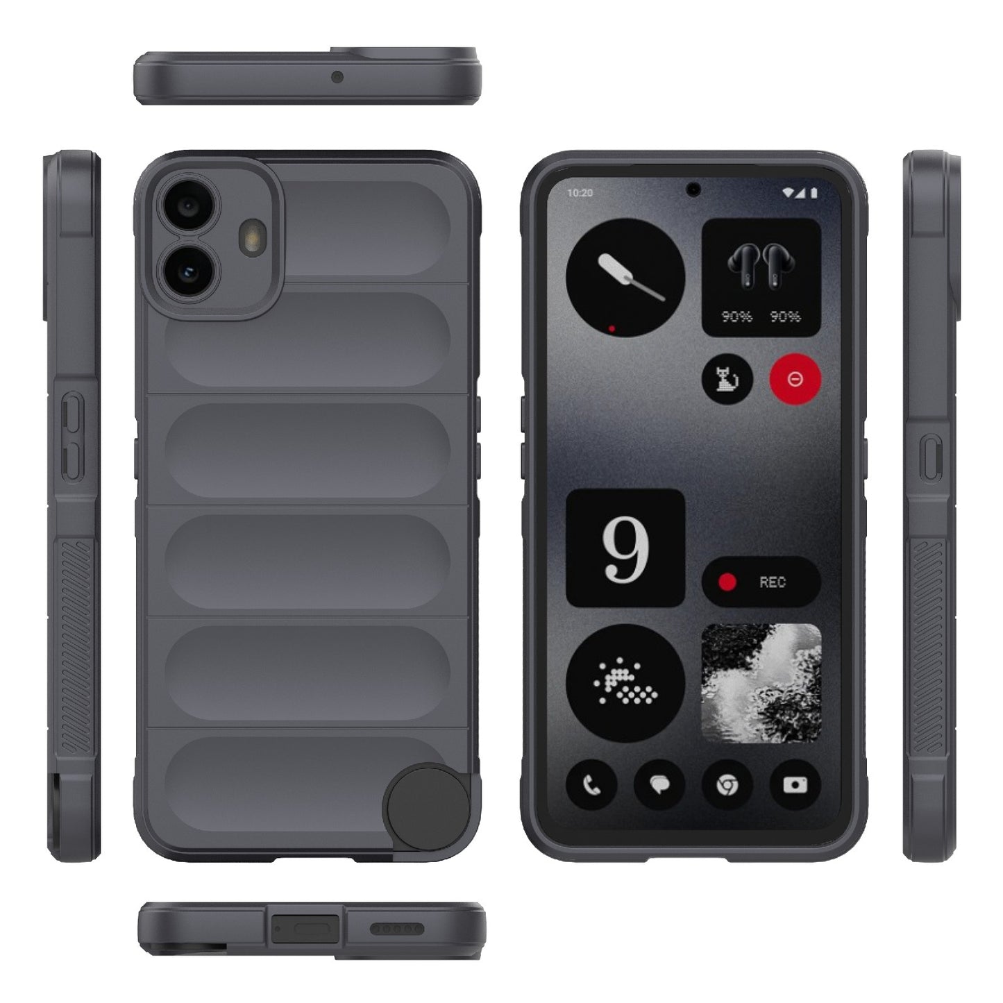 Nothing CMF Phone 1 Magic Shield TPU + Flannel Phone Case - Stylish, Durable, and Lightweight Protection