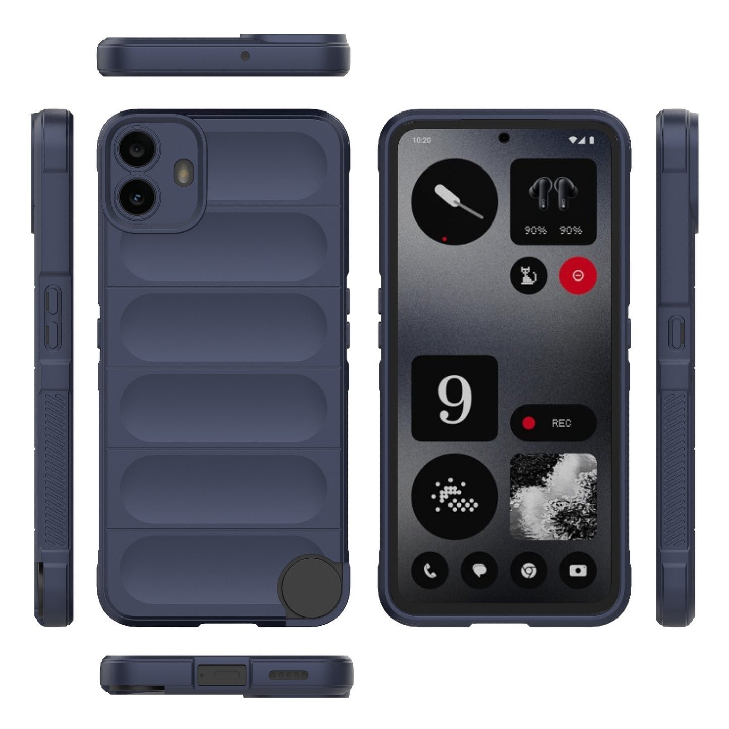 Nothing CMF Phone 1 Magic Shield TPU + Flannel Phone Case - Stylish, Durable, and Lightweight Protection