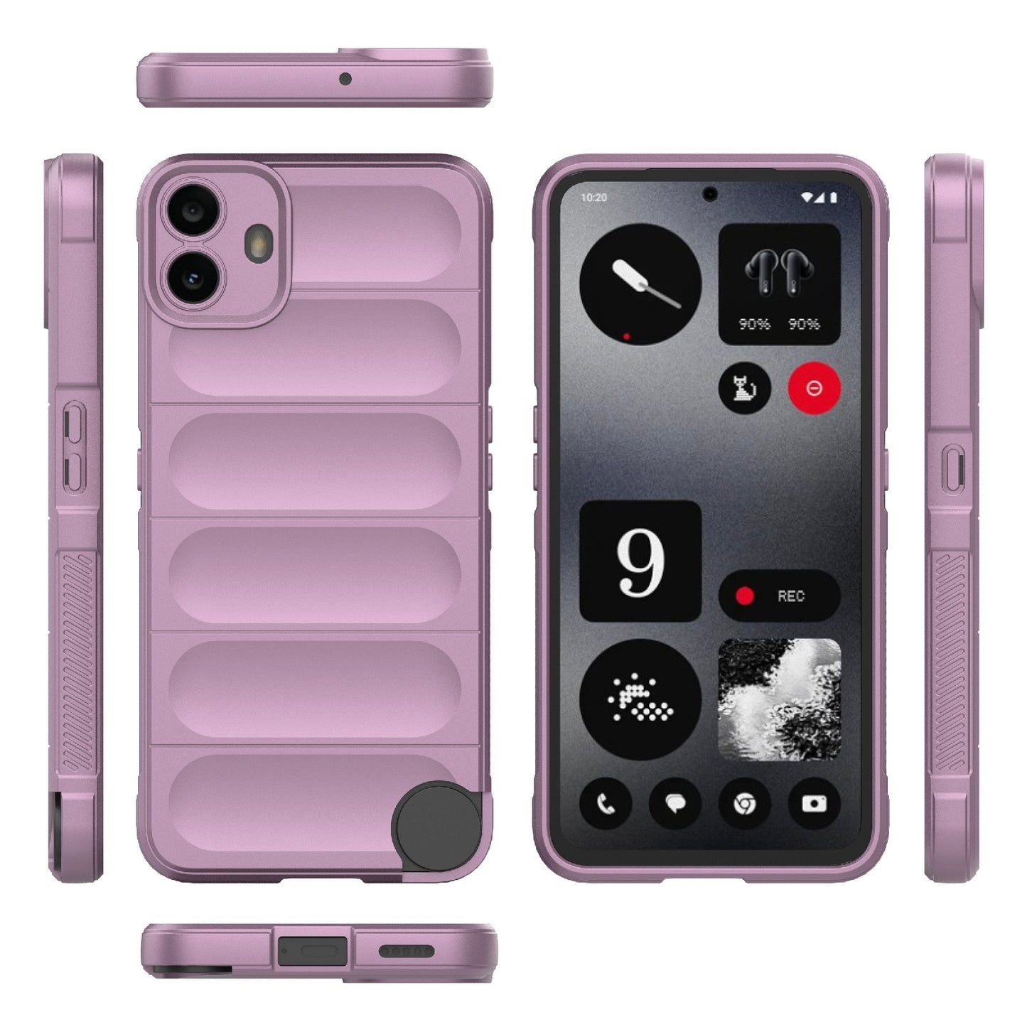 Nothing CMF Phone 1 Magic Shield TPU + Flannel Phone Case - Stylish, Durable, and Lightweight Protection