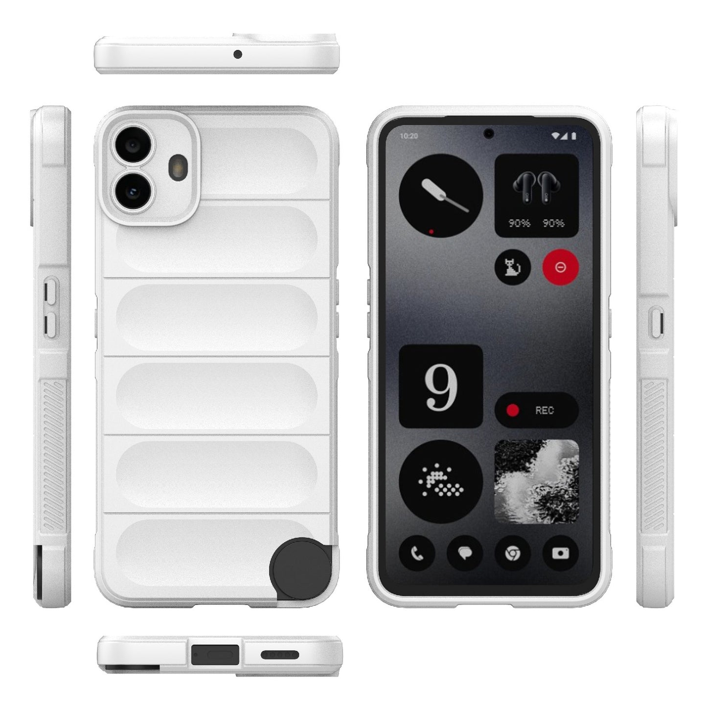 Nothing CMF Phone 1 Magic Shield TPU + Flannel Phone Case - Stylish, Durable, and Lightweight Protection