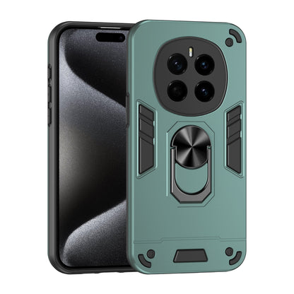 Shockproof Honor Magic7 Phone Case with 360° Rotatable Metal Ring Holder, Magnetic Car Mount Stand, Ultra-Thin PC & Silicone Protection Cover