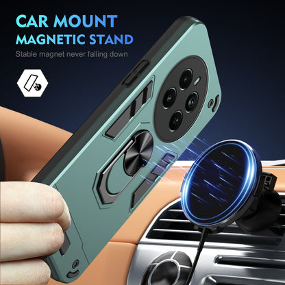 Shockproof Realme Narzo 70 Pro Phone Case with 360° Rotatable Metal Ring Holder, Magnetic Car Mount Stand, Ultra-Thin PC & Silicone Protection Cover