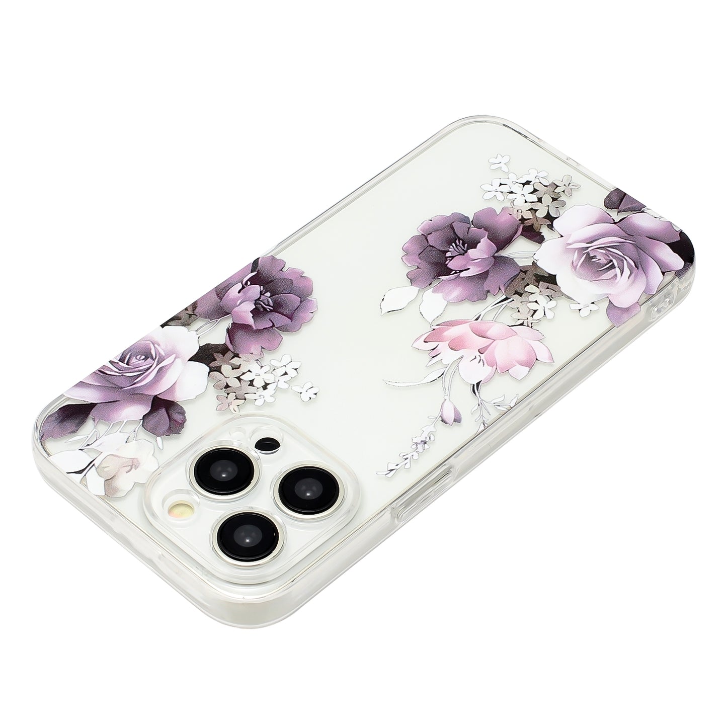 iPhone 15 Pro Max TPU Phone Case - Artistic Butterfly, Floral, and Cat Designs with Full Protection & Precise Cutouts