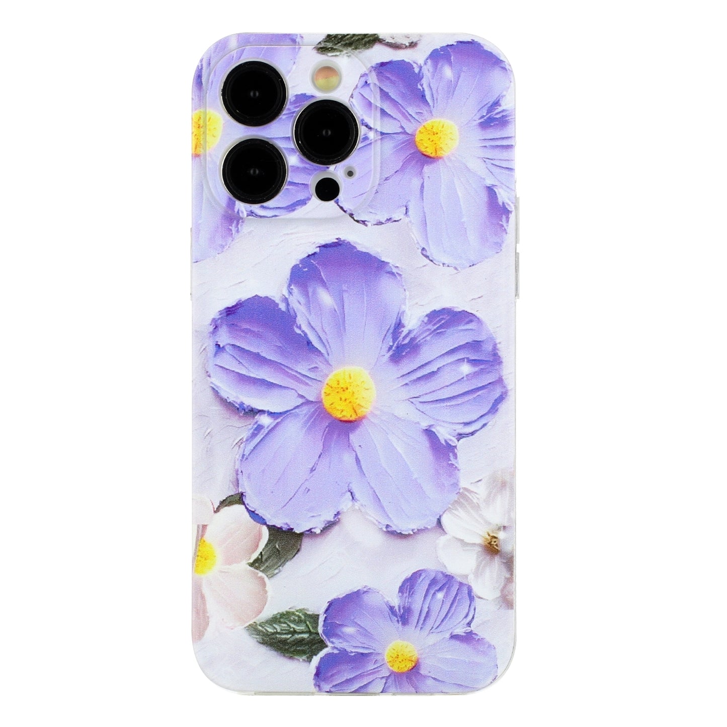 iPhone 15 Pro Max TPU Phone Case - Artistic Butterfly, Floral, and Cat Designs with Full Protection & Precise Cutouts