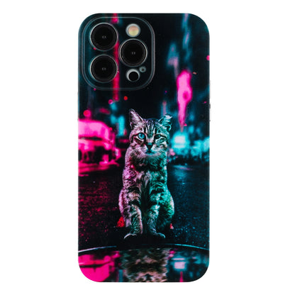 iPhone 15 Pro Max TPU Phone Case - Artistic Butterfly, Floral, and Cat Designs with Full Protection & Precise Cutouts