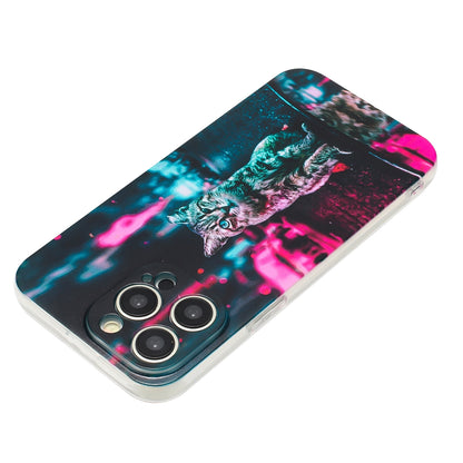 iPhone 15 Pro Max TPU Phone Case - Artistic Butterfly, Floral, and Cat Designs with Full Protection & Precise Cutouts