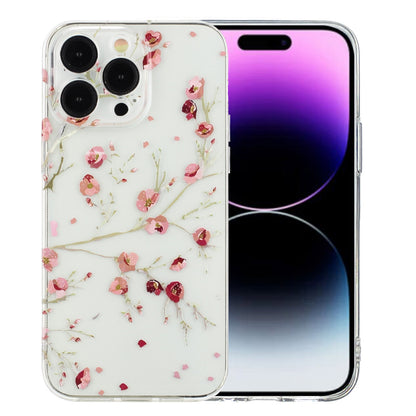 iPhone 15 Pro Max TPU Phone Case - Artistic Butterfly, Floral, and Cat Designs with Full Protection & Precise Cutouts