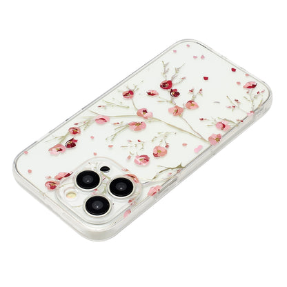 iPhone 15 Pro Max TPU Phone Case - Artistic Butterfly, Floral, and Cat Designs with Full Protection & Precise Cutouts