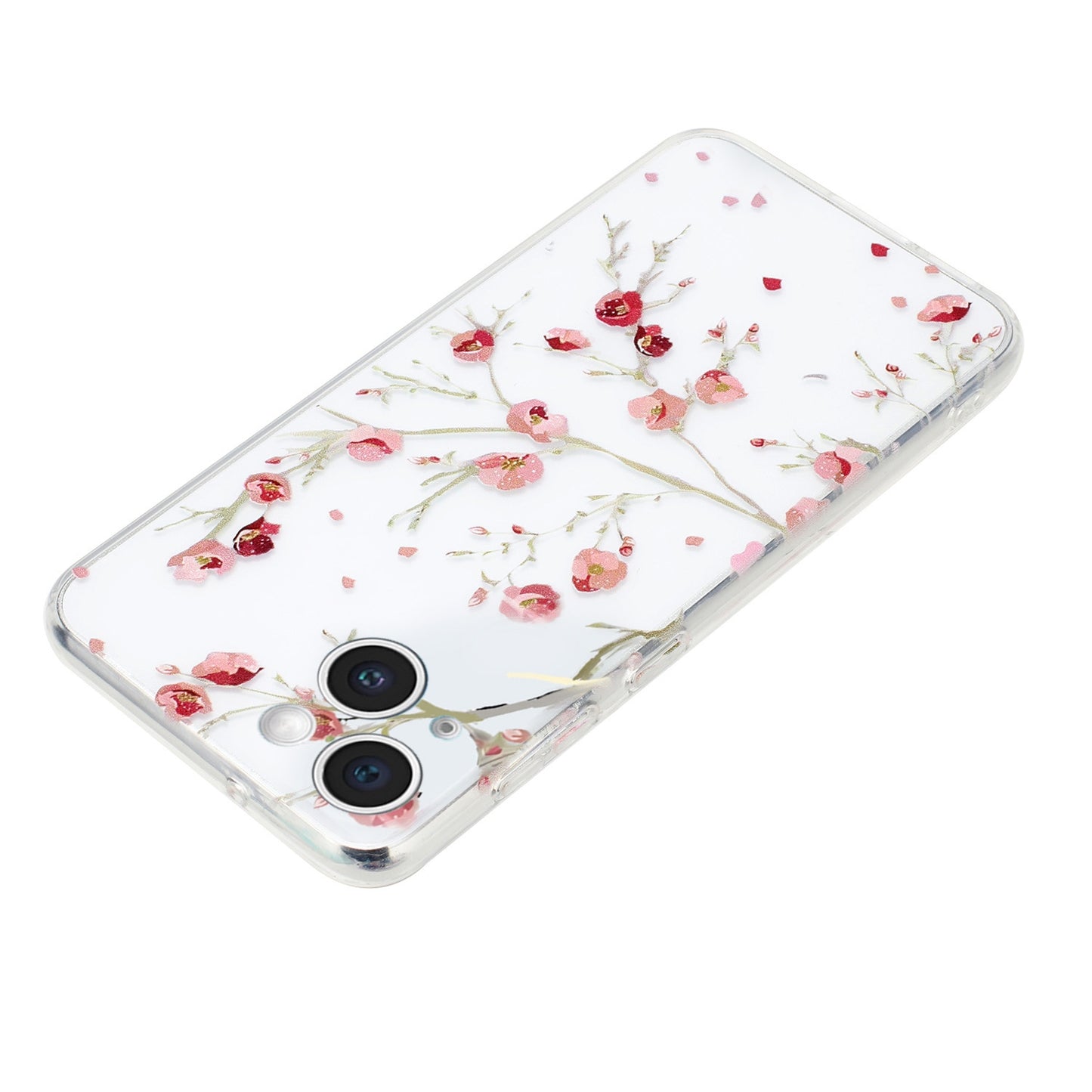 iPhone 14 Plus TPU Phone Case - Artistic Butterfly, Floral, and Cat Designs with Full Protection & Precise Cutouts