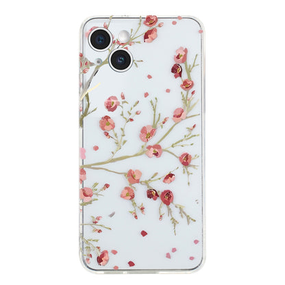 iPhone 14 TPU Phone Case - Artistic Butterfly, Floral, and Cat Designs with Full Protection & Precise Cutouts