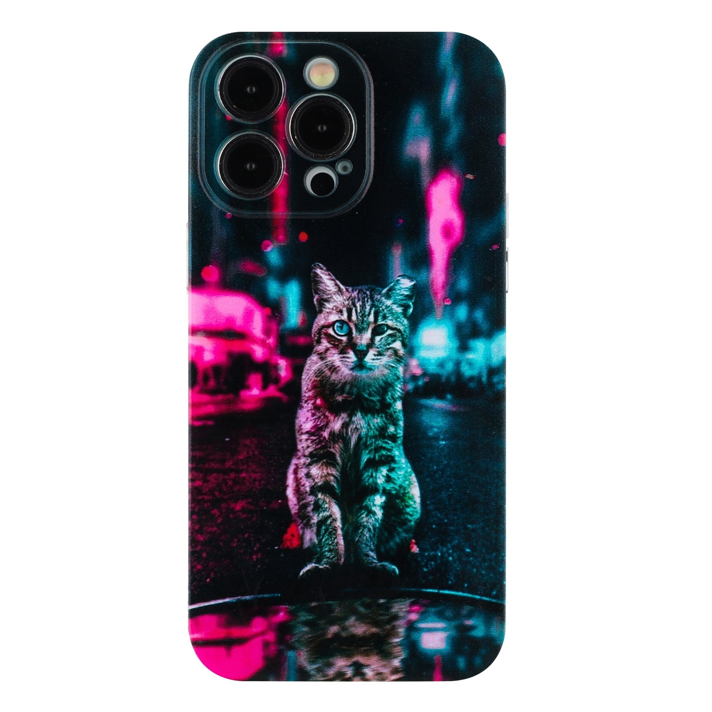 iPhone 14 Pro Max TPU Phone Case - Artistic Butterfly, Floral, and Cat Designs with Full Protection & Precise Cutouts