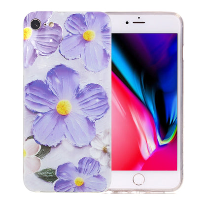 iPhone 7 TPU Phone Case - Artistic Butterfly, Floral, and Cat Designs with Full Protection & Precise Cutouts