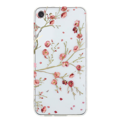 iPhone 7 TPU Phone Case - Artistic Butterfly, Floral, and Cat Designs with Full Protection & Precise Cutouts