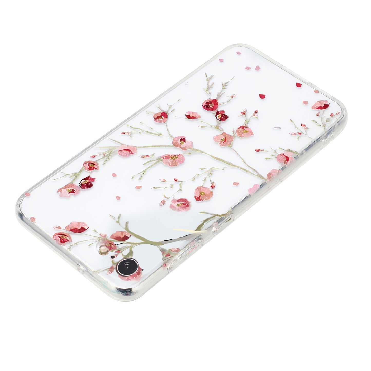 iPhone 7 TPU Phone Case - Artistic Butterfly, Floral, and Cat Designs with Full Protection & Precise Cutouts