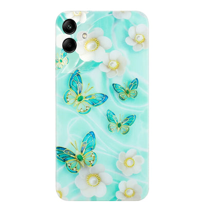 Samsung Galaxy A05 TPU Phone Case - Artistic Butterfly, Floral, and Cat Designs with Full Protection & Precise Cutouts