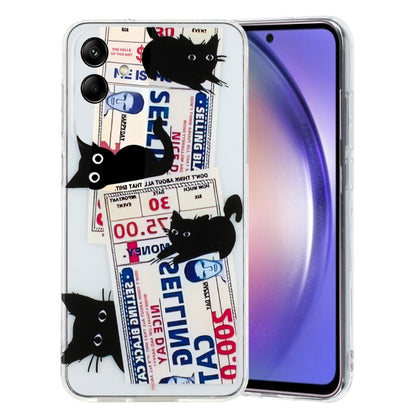 Samsung Galaxy A05 TPU Phone Case - Artistic Butterfly, Floral, and Cat Designs with Full Protection & Precise Cutouts