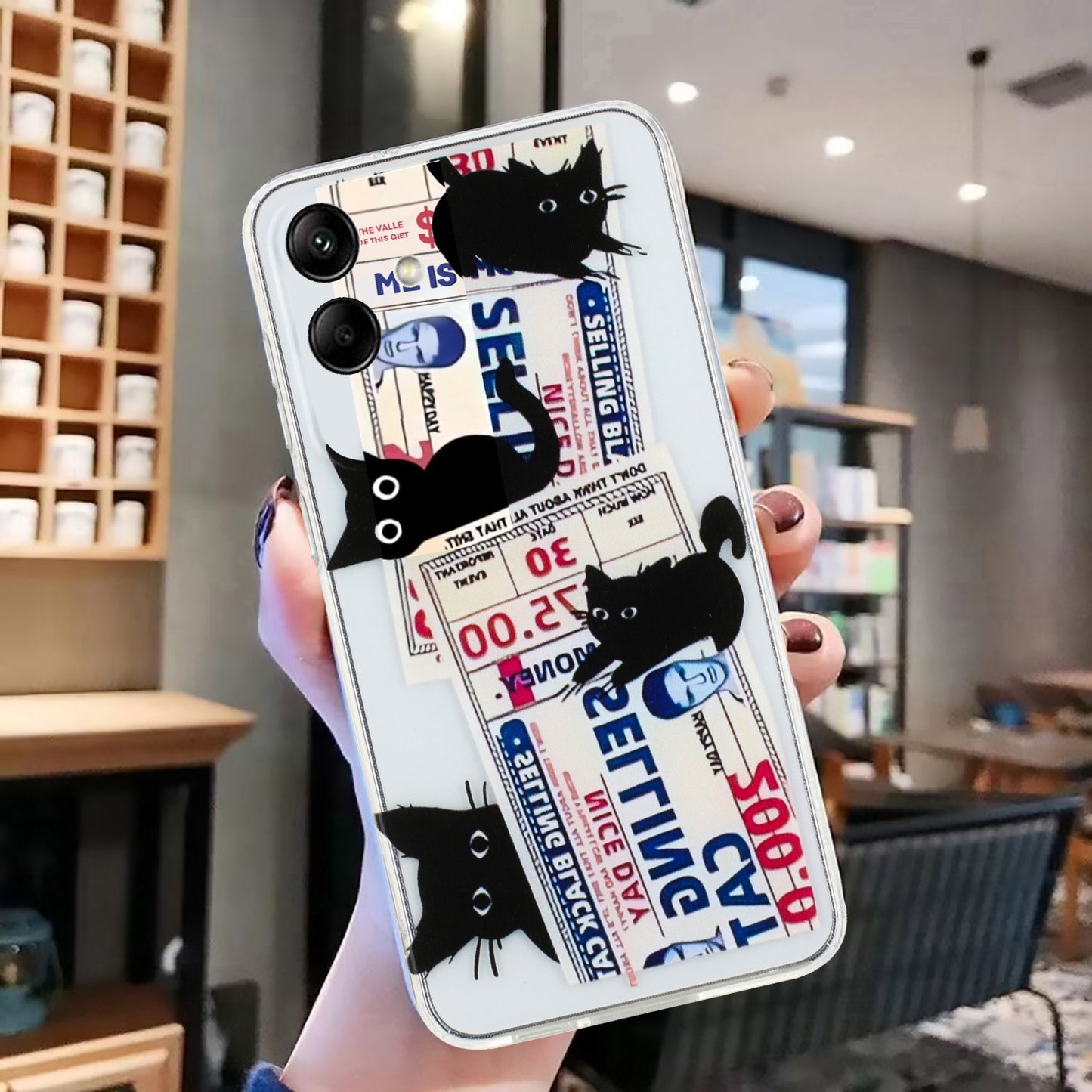 Samsung Galaxy A05 TPU Phone Case - Artistic Butterfly, Floral, and Cat Designs with Full Protection & Precise Cutouts