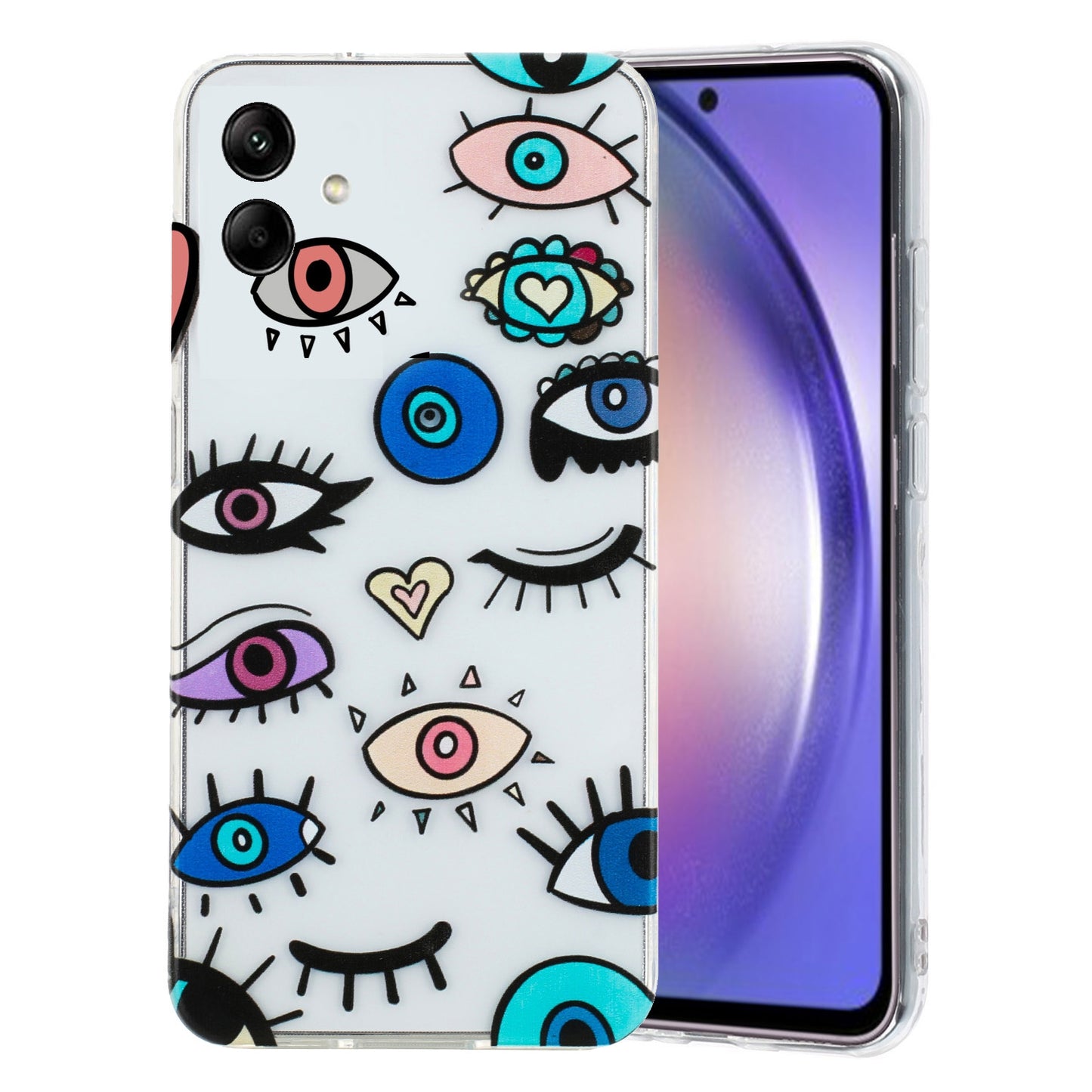Samsung Galaxy A05 TPU Phone Case - Artistic Butterfly, Floral, and Cat Designs with Full Protection & Precise Cutouts