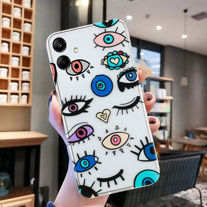 Samsung Galaxy A05 TPU Phone Case - Artistic Butterfly, Floral, and Cat Designs with Full Protection & Precise Cutouts