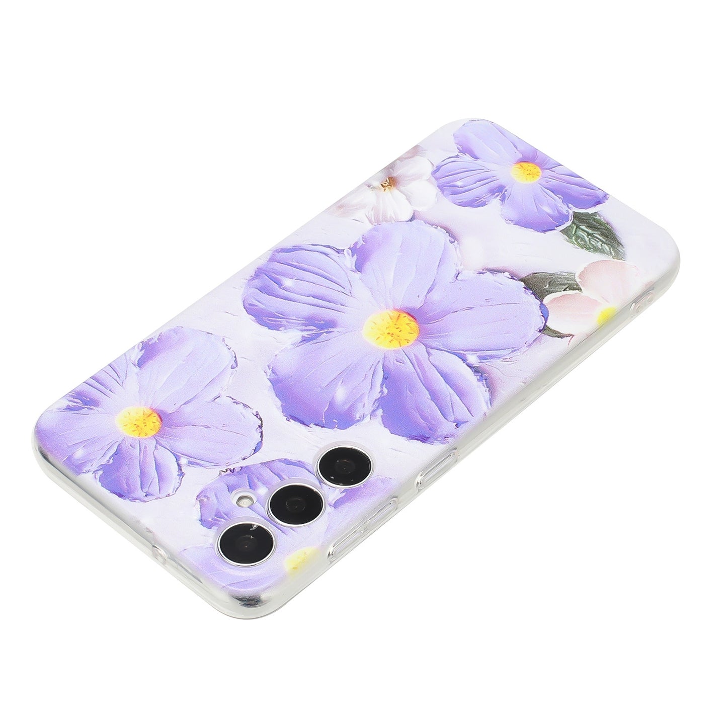 Samsung Galaxy A24 4G TPU Phone Case - Artistic Butterfly, Floral, and Cat Designs with Full Protection & Precise Cutouts