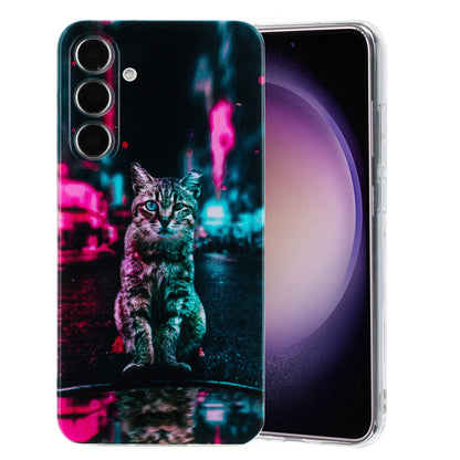 Samsung Galaxy A24 4G TPU Phone Case - Artistic Butterfly, Floral, and Cat Designs with Full Protection & Precise Cutouts