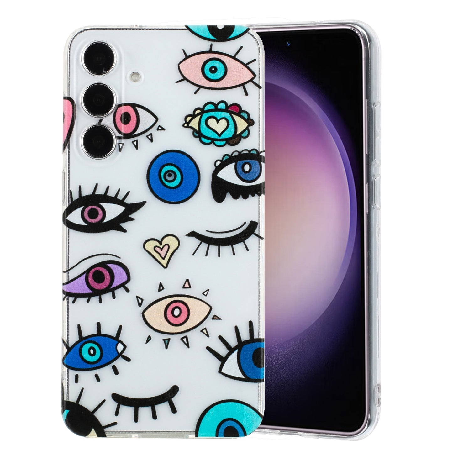 Samsung Galaxy A24 4G TPU Phone Case - Artistic Butterfly, Floral, and Cat Designs with Full Protection & Precise Cutouts