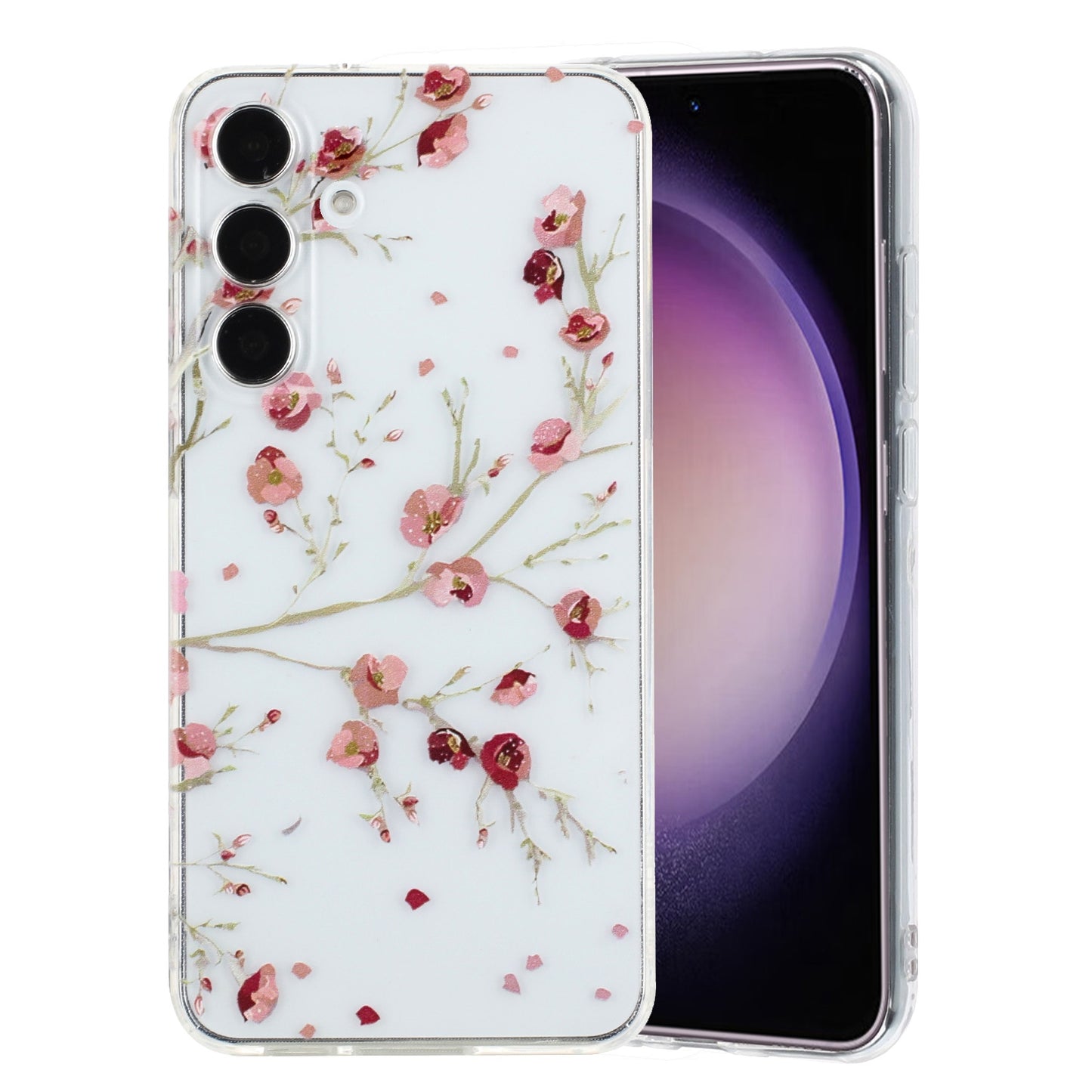 Samsung Galaxy A24 4G TPU Phone Case - Artistic Butterfly, Floral, and Cat Designs with Full Protection & Precise Cutouts