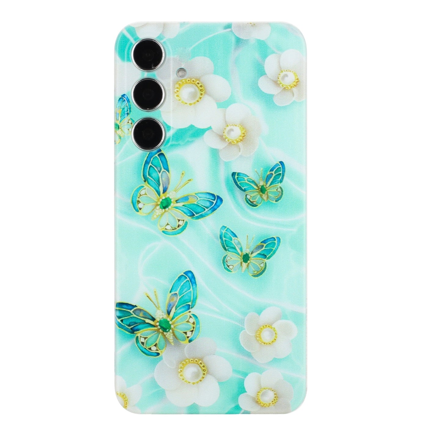 Samsung Galaxy A35 TPU Phone Case - Artistic Butterfly, Floral, and Cat Designs with Full Protection & Precise Cutouts