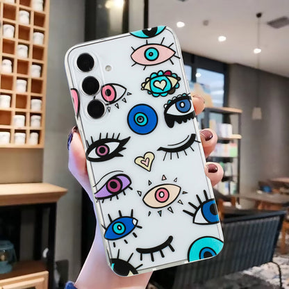 Samsung Galaxy A35 TPU Phone Case - Artistic Butterfly, Floral, and Cat Designs with Full Protection & Precise Cutouts