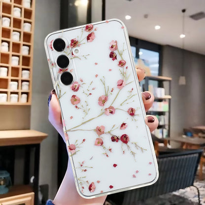 Samsung Galaxy A35 TPU Phone Case - Artistic Butterfly, Floral, and Cat Designs with Full Protection & Precise Cutouts