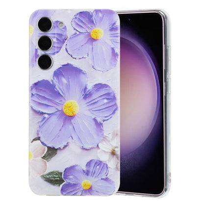 Samsung Galaxy S23 5G TPU Phone Case - Artistic Butterfly, Floral, and Cat Designs with Full Protection & Precise Cutouts