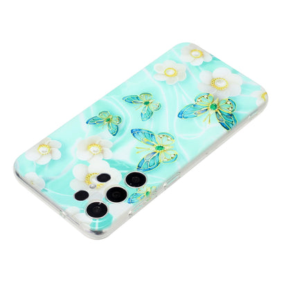 Samsung Galaxy S23 Ultra 5G TPU Phone Case - Artistic Butterfly, Floral, and Cat Designs with Full Protection & Precise Cutouts