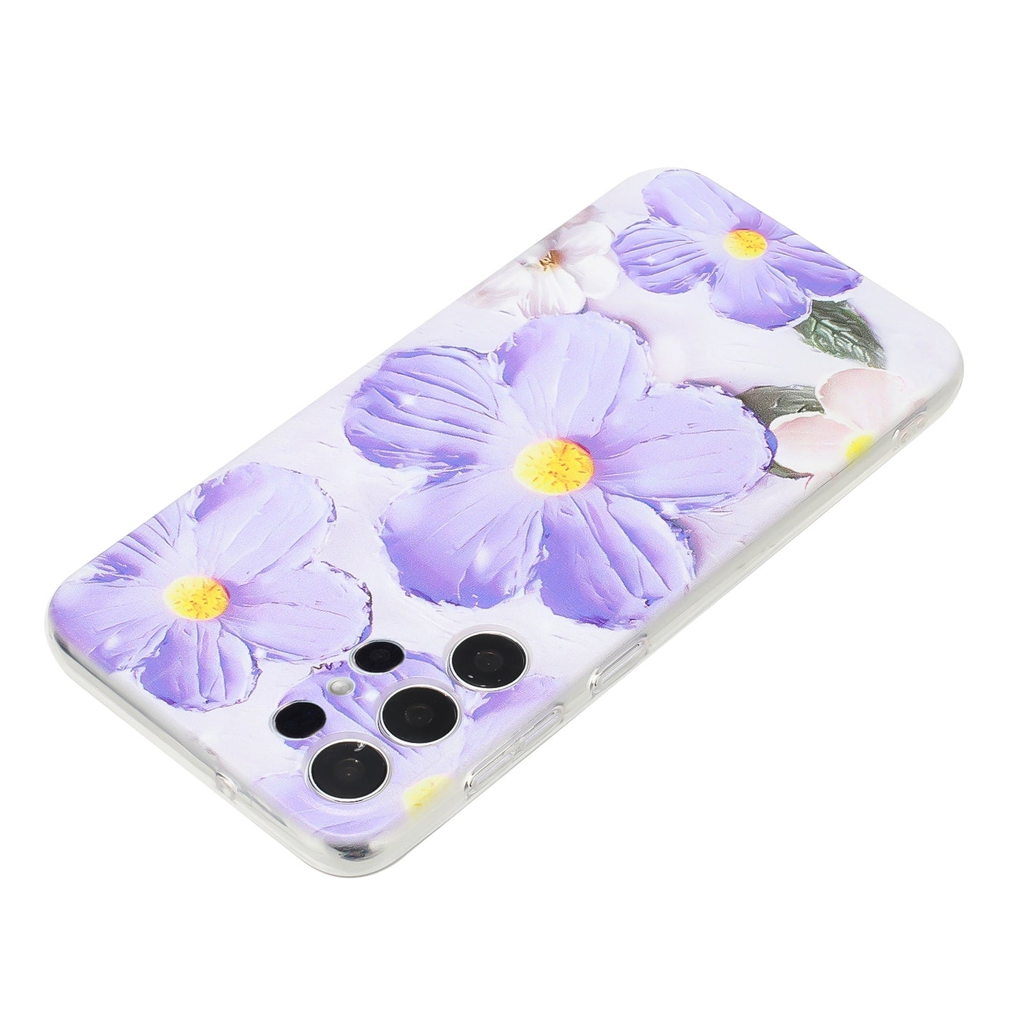 Samsung Galaxy S23 Ultra 5G TPU Phone Case - Artistic Butterfly, Floral, and Cat Designs with Full Protection & Precise Cutouts