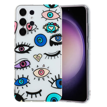 Samsung Galaxy S23 Ultra 5G TPU Phone Case - Artistic Butterfly, Floral, and Cat Designs with Full Protection & Precise Cutouts