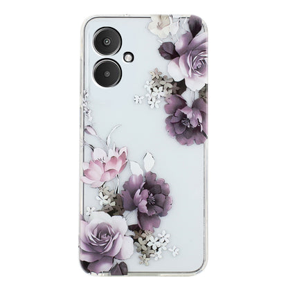 Xiaomi Redmi 13C 4G TPU Phone Case - Artistic Butterfly, Floral, and Cat Designs with Full Protection & Precise Cutouts