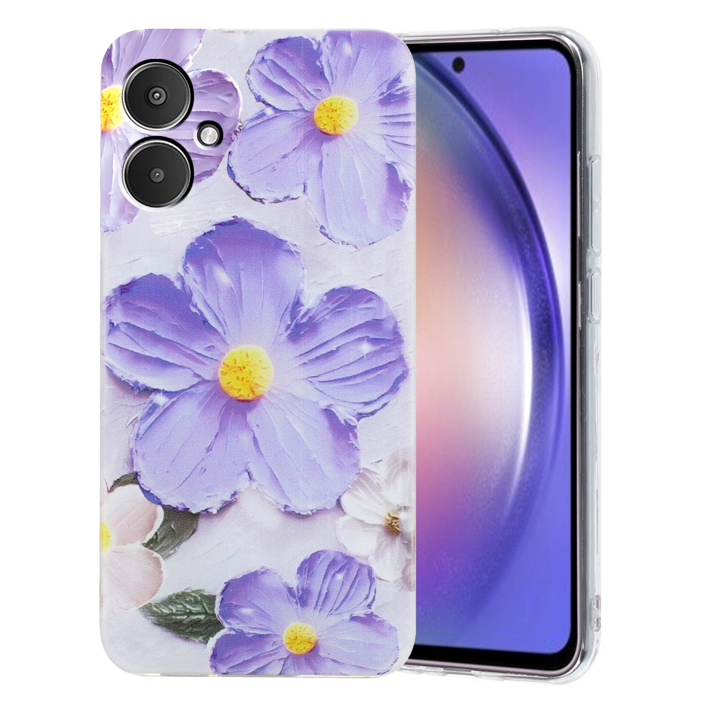 Xiaomi Redmi 13C 4G TPU Phone Case - Artistic Butterfly, Floral, and Cat Designs with Full Protection & Precise Cutouts