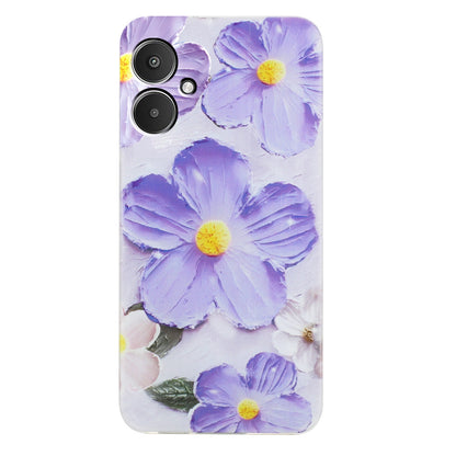 Xiaomi Redmi 13C 4G TPU Phone Case - Artistic Butterfly, Floral, and Cat Designs with Full Protection & Precise Cutouts