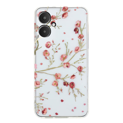 Xiaomi Redmi 13C 4G TPU Phone Case - Artistic Butterfly, Floral, and Cat Designs with Full Protection & Precise Cutouts