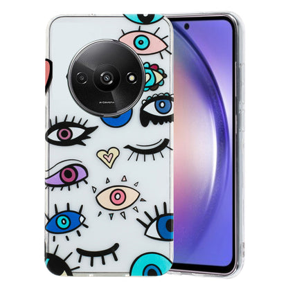 Xiaomi Redmi A3 TPU Phone Case - Artistic Butterfly, Floral, and Cat Designs with Full Protection & Precise Cutouts