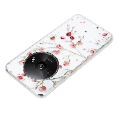 Xiaomi Redmi A3 TPU Phone Case - Artistic Butterfly, Floral, and Cat Designs with Full Protection & Precise Cutouts