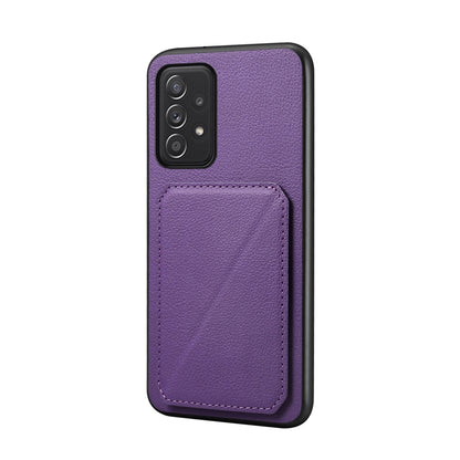 Samsung Galaxy A52 5G Calf Texture Leather Case with Dual Card Slots and Stand Function