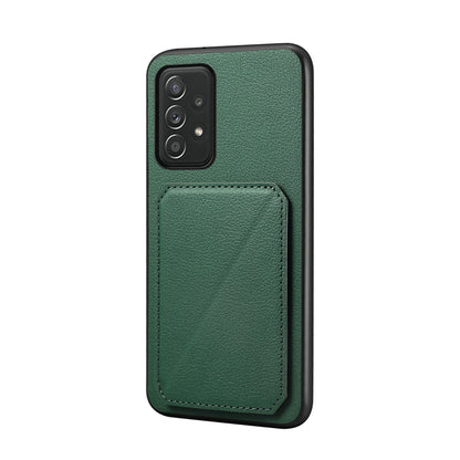 Samsung Galaxy A52 5G Calf Texture Leather Case with Dual Card Slots and Stand Function