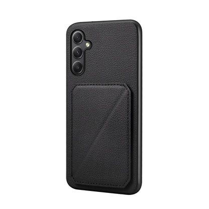 Samsung Galaxy A24 5G Calf Texture Leather Case with Dual Card Slots and Stand Function