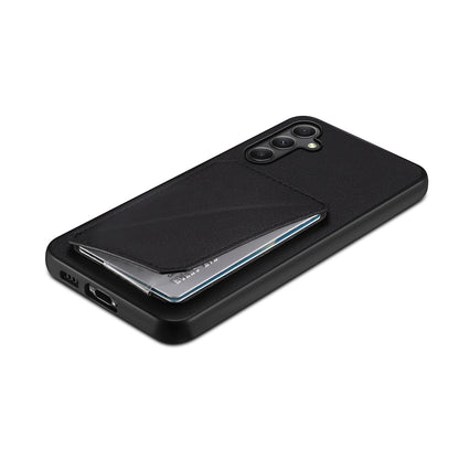 Samsung Galaxy A24 5G Calf Texture Leather Case with Dual Card Slots and Stand Function