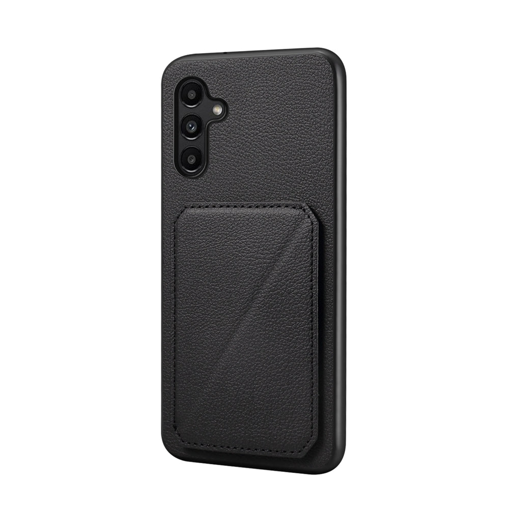 Samsung Galaxy A15 Calf Texture Leather Case with Dual Card Slots and Stand Function