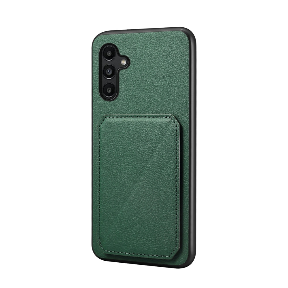 Samsung Galaxy A15 Calf Texture Leather Case with Dual Card Slots and Stand Function