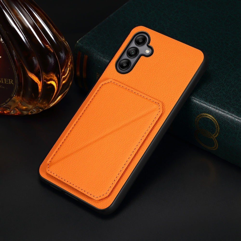 Samsung Galaxy A05s Calf Texture Leather Case with Dual Card Slots and Stand Function