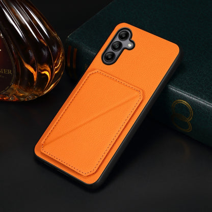 Samsung Galaxy A05s Calf Texture Leather Case with Dual Card Slots and Stand Function