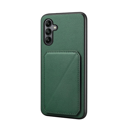 Samsung Galaxy A05s Calf Texture Leather Case with Dual Card Slots and Stand Function